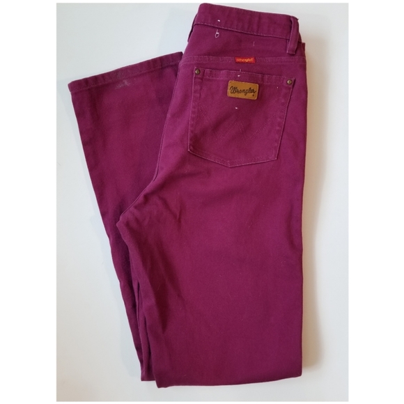 Fushia Wrangler High waisted Jeans - Picture 5 of 7
